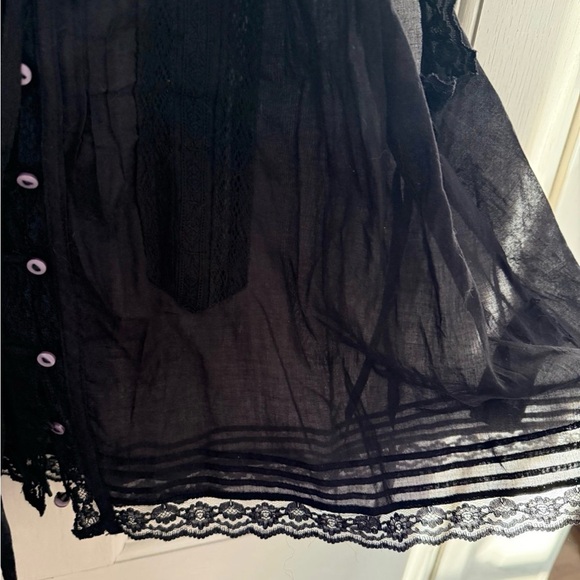 NWT Free People Lace Cotton Tank Top - Picture 5 of 6